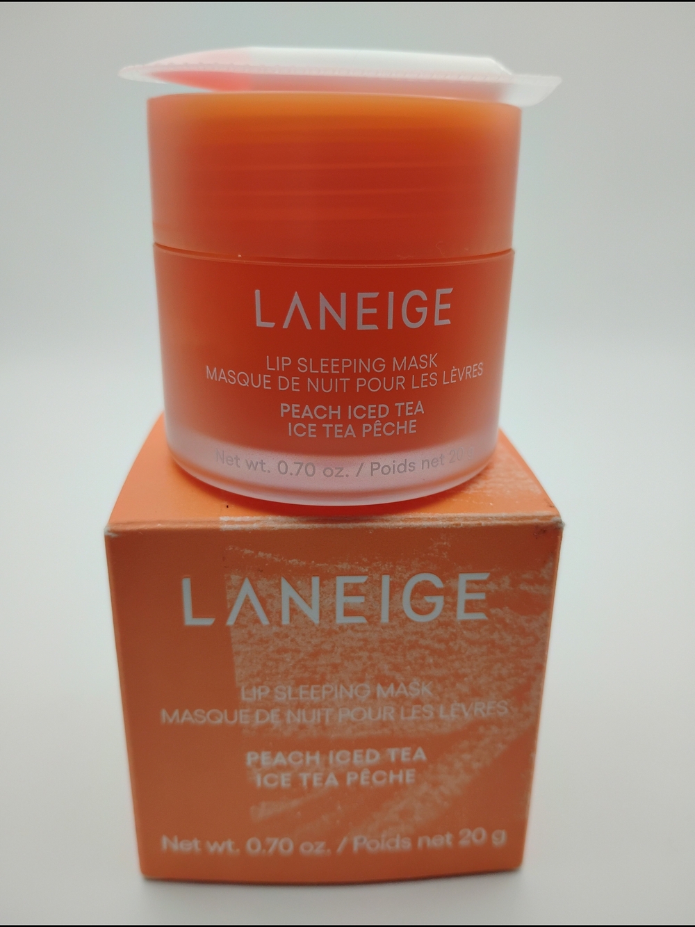 LANEIGE Peach Iced Tea Lip Sleeping Mask